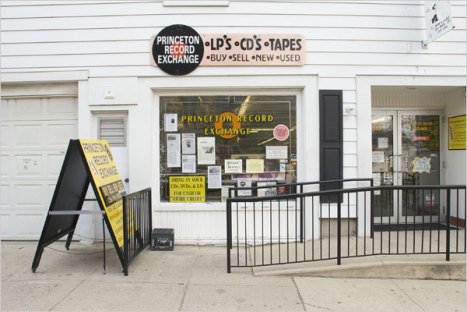 The Priceton Record Exchange Storefront